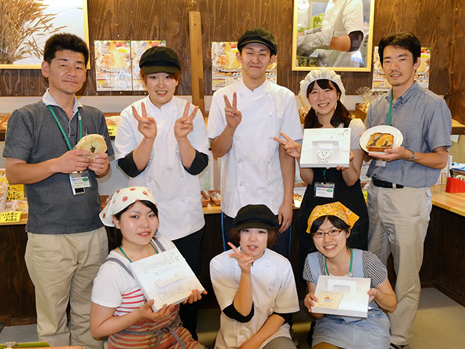 店内でのスナップ