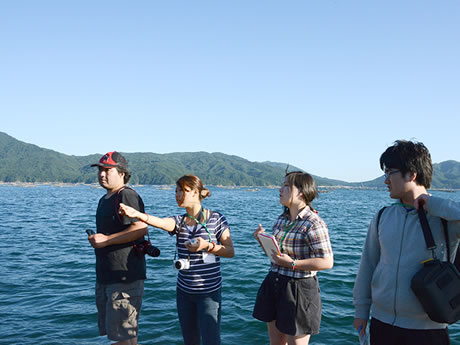 海辺でのスナップ