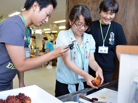 とっと取材風景