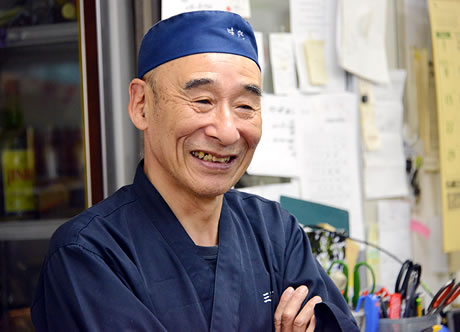 三陸味処 三五十（みごと）の店長、大杉繁雄さん