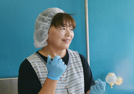 豆すっとぎの「食の匠」斎藤みつ子さん